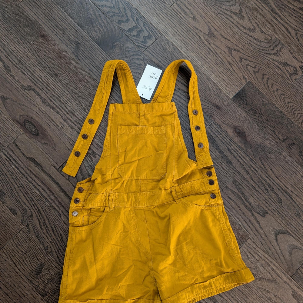 Mustard Yellow Overalls